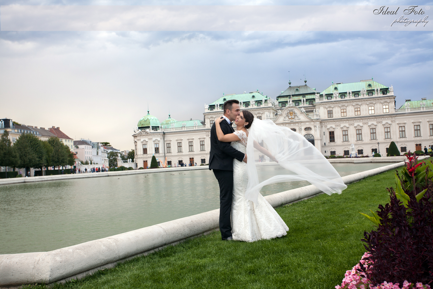 Fotografie miri - Castelul Belvedere, Viena